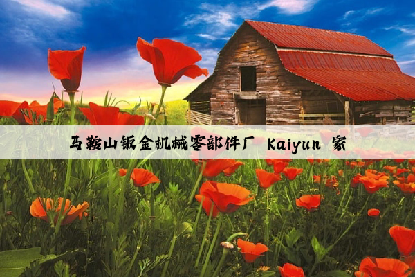 马鞍山钣金机械零部件厂 kaiyun 家