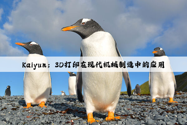 kaiyun：3d打印在现代机械制造中的应用