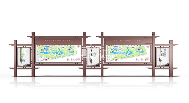 仿古宣传栏