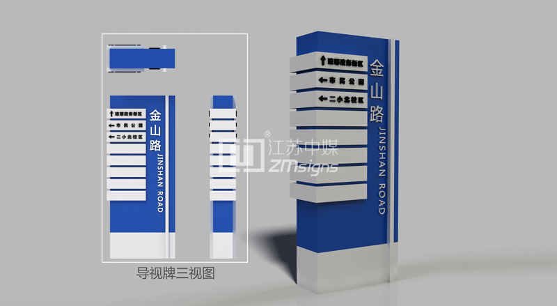 市政导视牌